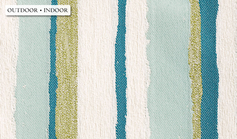 Santa Barbara Stripe - Aqua Cove