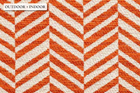 Santa Inez Herringbone - Blood Orange